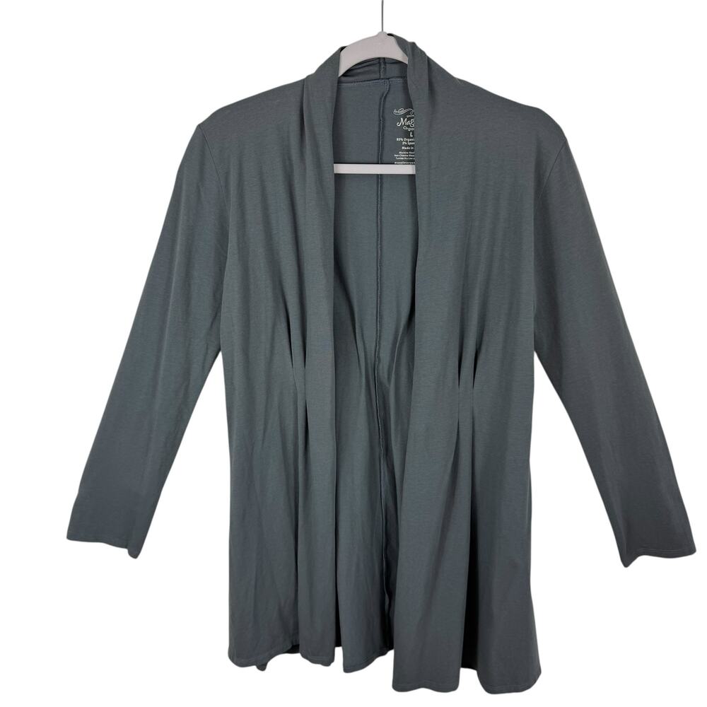 Women's Open Front Cardigan in Gray
